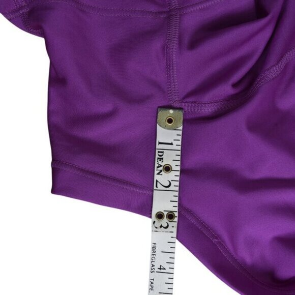 Adidas Booty Shorts Athletic Volleyball Workout Purple Size Medium - Picture 8 of 8